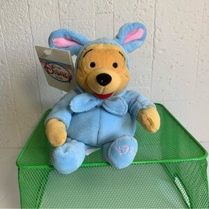 Vintage Disney 💕Winnie the Pooh Easter 🐰Bunny 8” Bean Bag Plush